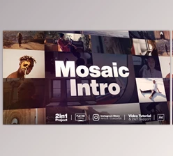 Download Mosaic Intro (Videohive 31496131) - AE Project