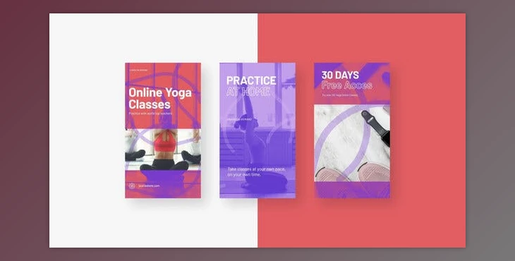 Download Online Yoga Instagram Promo (Videohive 32239101) - AE Project