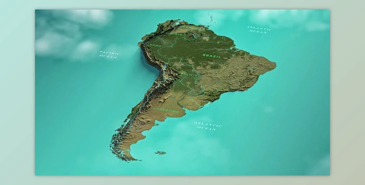 Download South America Map (Videohive 32250653) - AE Project