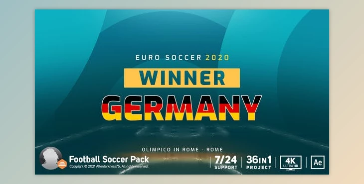 Download Euro Soccer 2020 (Videohive 32209843) - AE Project