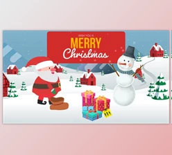 Download Cartoon Christmas Wishes - Christmas Opener (Videohive 25187653) - AE Project