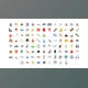 Download 100 Travel & Vacation Icons (Videohive 32262002) - AE Project