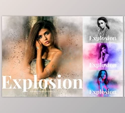 Download Explosion Dispersion Photo Effect By zahidhossainalif