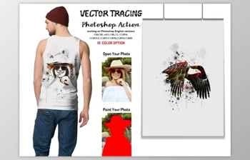 Download Vector Tracing Photoshop Action By <span class='badge badge-warning'>Studio</span> Retouch