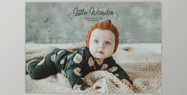 Download 10 Photoshop Actions ACR Presets LUT Filters Neo Little Wonder by 3Motional (atn, xmp, Cube)