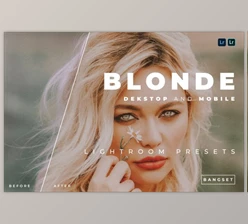 Download Blonde Desktop and Mobile Lightroom Preset by Bangset