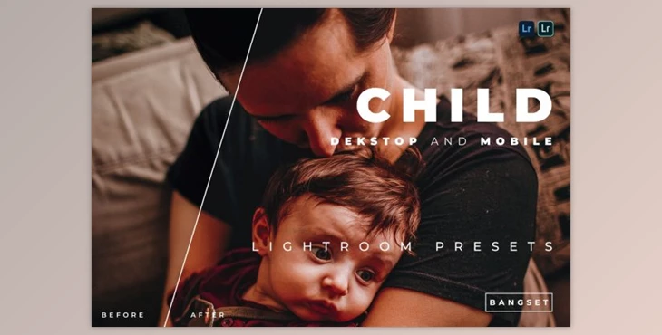 Download Child Desktop and Mobile Lightroom Preset by Bangset
