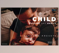 Download Child Desktop and Mobile Lightroom Preset by Bangset