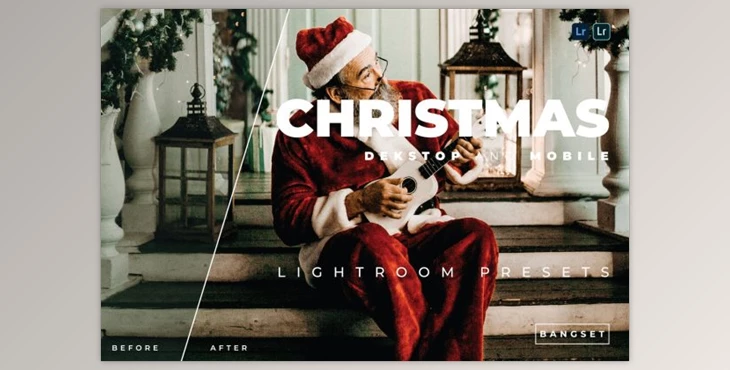 Download Christmas Desktop and Mobile Lightroom Preset by Bangset
