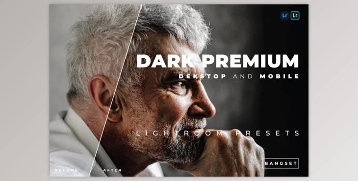 Download Dark Premium Desktop and Mobile Lightroom Preset by Bangset