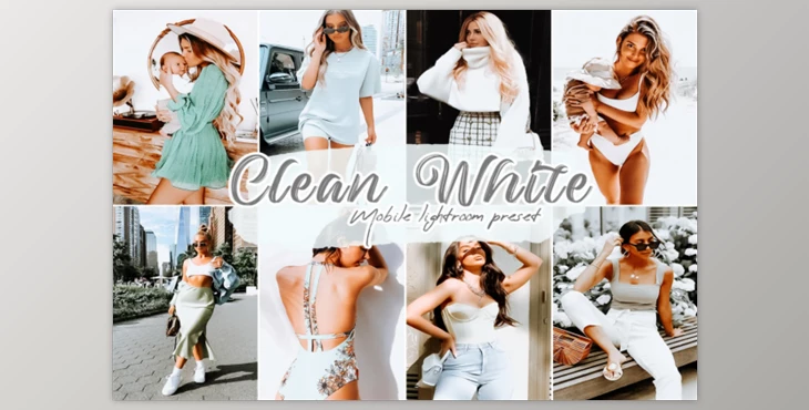 Download Clean White Lightroom Presets by Flyer Nerds