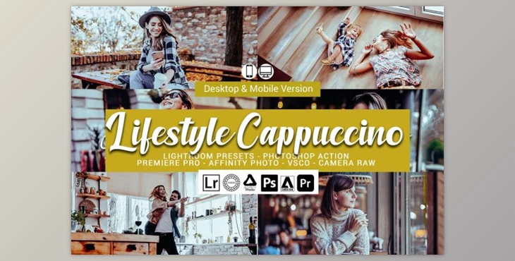 Download Lifestyle Cappuccino Presets and LUTs By DreamColor