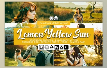 Download Lemon Yellow Sun Lightroom Presets and <span class='badge badge-warning'>LUTs</span> By DreamColor