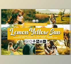 Download Lemon Yellow Sun Lightroom Presets and LUTs By DreamColor