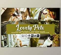 Download Lovely Pets Lightroom Presets and LUTs By DreamColor