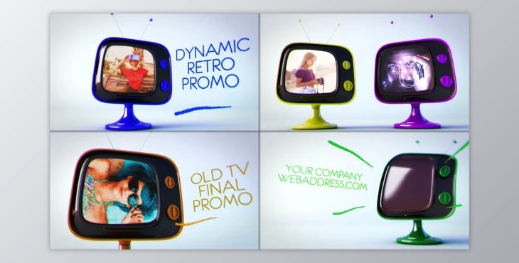 Download Retro TV Slideshow (Videohive 32206667)