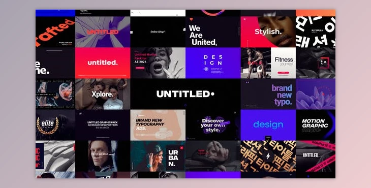 Download Typography Titles Pack (Videohive 32267182) - AE Project