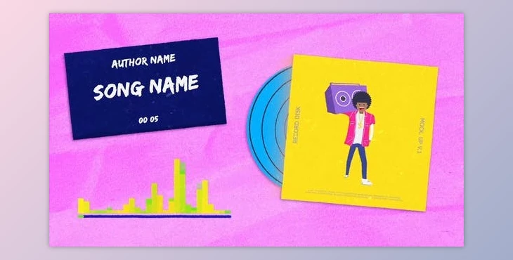 Download Hip Hop Music Visualizer (Videohive 32272449) - AE Project