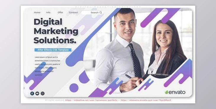 Download Digital Marketing Solutions (Videohive 32277485) - AE Project