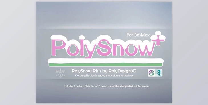 Download CGTrader – PolySnow+ v1.01 for 3ds max 2016-2022