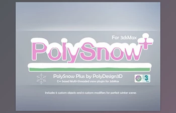 Download PolySnow+ v1.04 for <span class='badge badge-warning'>3ds</span> <span class='badge badge-warning'>max</span> 2016-2025
