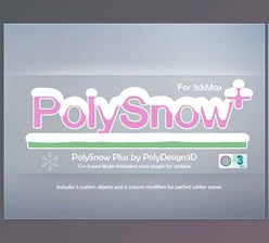 Download PolySnow+ v1.04 for 3ds max 2016-2025