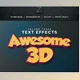Download 3D Text Effects Vol.3 By Zeppelin Graphics (PSD)