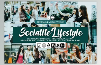 Download Socialite Lifestyle Lightroom <span class='badge badge-warning'>Preset</span> By DreamColor