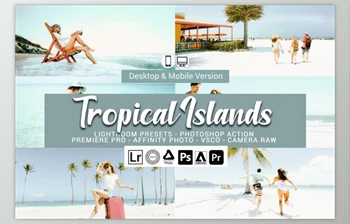 Download <span class='badge badge-warning'>Tropical</span> Islands Lightroom Presets By DreamColor