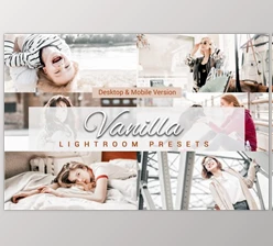 Download Vanilla Lightroom Presets and LUTs By DreamColor