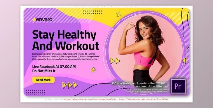Download Start Your Day With Fitness. Training Course (Videohive 32299449) - PR Project