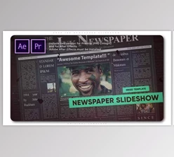 Download Drop Ink Newspaper Slideshow (Videohive 32298997) - PR Project