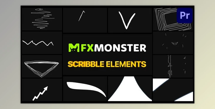 Download Scribble Elements - Premiere Pro MOGRT (Videohive 32282687)