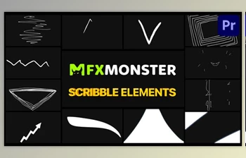 Download Scribble Elements - <span class='badge badge-warning'>Premiere</span> <span class='badge badge-warning'>Pro</span> MOGRT (Videohive 32282687)