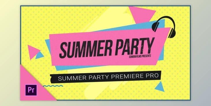 Download Summer Party Mogrt Pack (Videohive 32274699)