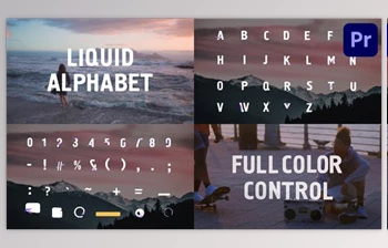 Download Liquid Alphabet - <span class='badge badge-warning'>Premiere</span> <span class='badge badge-warning'>Pro</span> MOGRT (Videohive 32271700)