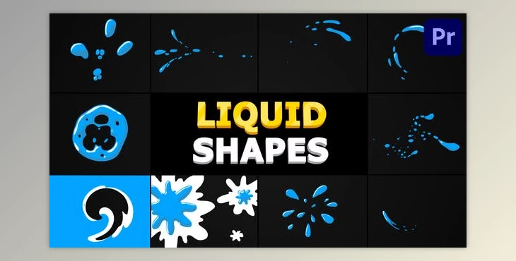 Download Liquid Shapes - Premiere Pro MOGRT (Videohive 32267112)