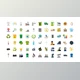 Download 100 Ecology & Pollution Icons (Videohive 32280155) - AE Project