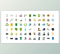 Download 100 Ecology & Pollution Icons (Videohive 32280155) - AE Project