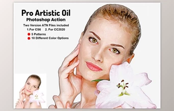 Download Pro Artistic Oil Photoshop Action By <span class='badge badge-warning'>Studio</span> Retouch (ATN, PAT, TXT)
