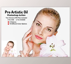 Download Pro Artistic Oil Photoshop Action By Studio Retouch (ATN, PAT, TXT)