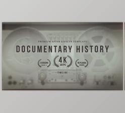 Download Documentary History Timeline (Videohive 25332527) - AE Project