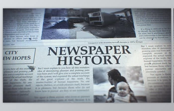 Download <span class='badge badge-warning'>Newspaper</span> History (Videohive 23664096) - AE Project