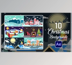 Download Christmas Backgrounds - After Effects (Videohive 29504052) - AE Project