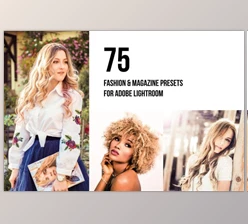 Download 75 Fashion Lightroom Presets By Lensgrade.com (XMP, LRTEMPLATE, TXT)