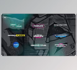 Download Modern & Minimal Titles (Videohive 23953961) - AE Project