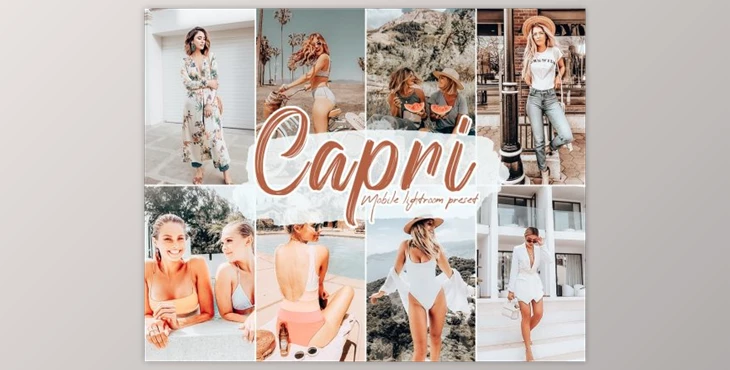 Download Capri Lightroom Presets By Design Addict (PDF, DNG, XMP)
