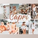 Download Capri Lightroom Presets By Design Addict (PDF, DNG, XMP)