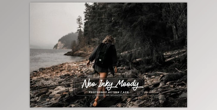 Download 15 Photoshop Actions ACR Inky Moody By EpicoMedia (atn, xmp)