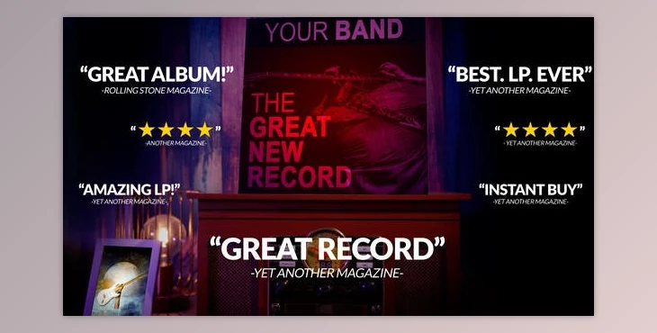 Download New Record Project (Videohive 32140883) - AE Project